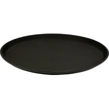 TRIZERATOP Kaif Serviertablett, Rund, Ø 35cm, Schwarz-Pink, Gastro Kellnertablett