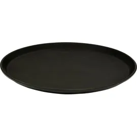 TRIZERATOP Kaif Serviertablett, Rund, Ø 35cm, Schwarz-Pink, Gastro Kellnertablett