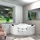 AcquaVapore Whirlpool-Badewanne 150 x 150 cm (W70-ALL)
