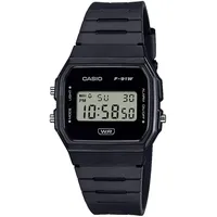 Casio Timeless Collection F-91WB-1AEF Kunststoff 38,2 mm