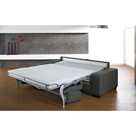 Bali Schlafsofa BALI "Norwalk, Dauerschläfer", silber (silber, beige), B:212cm H:83cm T:100cm, Sofas, Schlafsofa, in 140er und 160er Breite, 3 Varianten, auch mit Ergoflex-Lattenrost