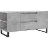 furnicato Couchtisch Eleganter Betongrau Holzwerkstoff 102 x 44,5 x 50 cm