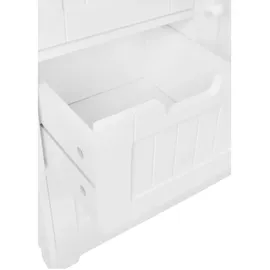 Wohnling Badschrank 56 x 83 x 30 cm Weiß