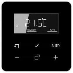 JUNG HOME Raumthermostat-Display, schwarz