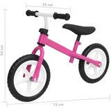 vidaXL Laufrad 9,5 Zoll Räder Rosa