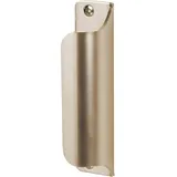 Alpertec Balkontürgriff 90 x 22 mm Aluminium silberfarben