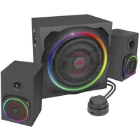 SpeedLink GRAVITY RGB 2.1 Subwoofer System Black - 2.1 PC-Lautsprecher - Schwarz