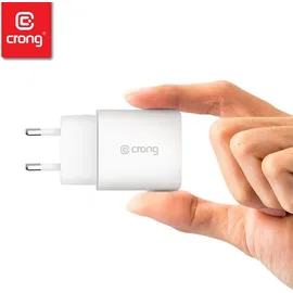 Crong USB-C Power Delivery 20W Wandladegerät Weiß