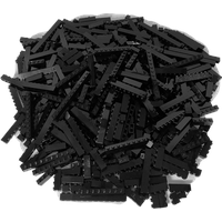 LEGO Bausteine Schwarz 1-reihig gemischt - NEU! Menge 50x (LEGO DC)