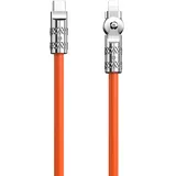 DUDAO L24CL USB-C - Lightning cable 1 m orange