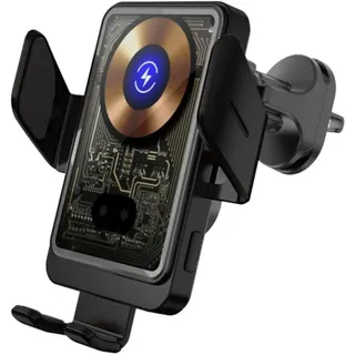 Energizer ECA008, Auto, USB, Wireless charging, Black