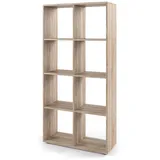 Vicco Raumteiler Scutum 72 x 29 x 143 cm Braun