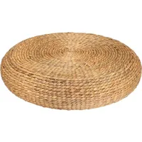 Atmosphera Créateur d'intérieur Sitzhocker Wond Leinen Ø 55 cm Weiß