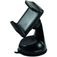 Logilink AA0119 Kfz Smartphonehalter für das Amaturenbrett/Windschutzscheibe, 52-90mm Breite