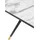 Kare South Beach 90 x 75 x 160 cm grau/schwarz/weiß