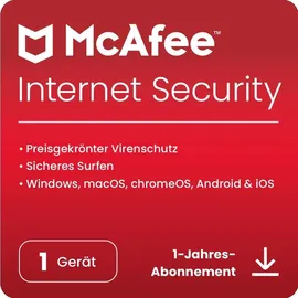 McAfee Internet Security 2020 Vollversion ESD Win Mac Android
