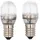 Unitec LED-Leuchtmittel 44559 2 W E14 warmweiß 2 St.