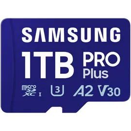 Samsung PRO Plus 1TB microSD-Karte + SD-Adapter,