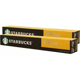 Starbucks Blonde Kaffee 2er Set Espresso Roast Nespresso kompatibel 20 Kapseln