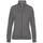 bench. loungewear Sweatjacke Damen anthrazit-meliert-schwarz Gr.36/38