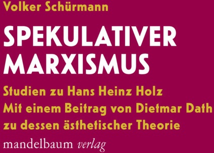 Spekulativer Marxismus - Volker Schürmann  Gebunden