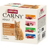 Animonda Carny Adult Herzhafte Variante Mixpack 8x85g (Menge: 8 je Bestelleinheit)