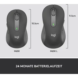Logitech Signature M650 for Business Gr. L rechts Grafit