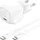 Belkin BoostCharge kompaktes Ladegerät, PD, und PPS inkl.lightning Kabel Weiß