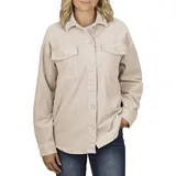 denimfy Damen Oversized langarm Cord DFSophia L