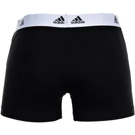 Adidas Herren Trunk (3PK) Active Flex Cotton Unterwäsche, 006 Black, S