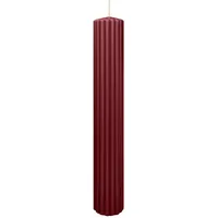 Wiedemann Kerzen Rillen Kerzen 300 x Ø 45 mm rot 4 St.
