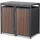 ML-Design Mülltonnenbox 132 x 80 x 120 cm beige