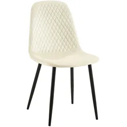 CLP Stuhl Giverny Samt/creme