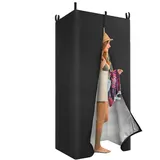 Portable Changing Room, Mobile Privacy Changing Tent, Waterproof Foldable Dressing Shelter, Lightweight Pop-Up Cabin with Carry Bag, Quick Setup for Outdoor Use in Backyard, Beach