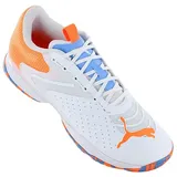 Puma Solarattack RCT Padelschuhe - Puma White / Ultra Orange - EU