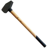 Vago-Tools Schlosserhammer Vorschlaghammer Hammer 4kg Holzstiel Länge 70cm