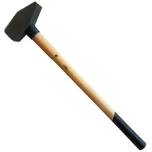 Vago-Tools Schlosserhammer Vorschlaghammer Hammer 4kg Holzstiel Länge 70cm