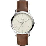 Fossil The Minimalist Leder 44 mm FS5439