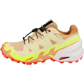 Salomon Speedcross 6 Gore-Tex Hazelnut / Safety Yellow / Fiery Coral 40 2/3