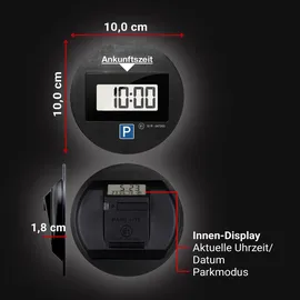 Needit Parkscheibe ParkLite One Schwarz