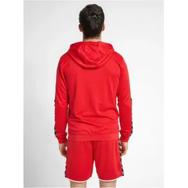 hummel Herren hmlAUTHENTIC Poly Zip Hoodie, True Red, S