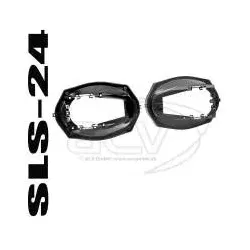 Lautsprecherringe BMW 3er (E36) Limousine + Coupé Heckablage 271023-04