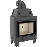 Kratki Kamineinsatz aus Stahl MBM 10 kW Ø 200 mit Türfeder