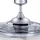 Fanaway Corbelle 122 cm Deckenventilator chrom/transparent