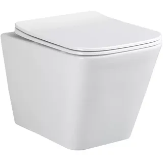 Vereg Wand-WC Set Aliki Square spülrandlos inkl. WC-Sitz