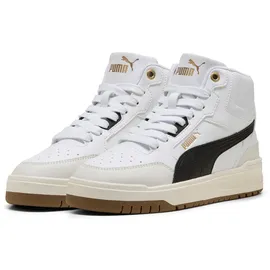 Puma Shuffle Downtown Mid Jr Grau/Schwarz/Weiß 37