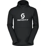 Scott Defined Mid Herren Kapuzensweater, schwarz - XL
