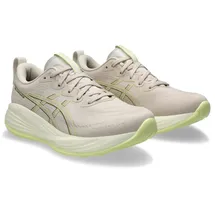 Asics GEL-CUMULUS 27 Damen, braun, Größe 43 1⁄2 - Mineral beige / Huddle Yellow - EU
