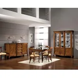 vaccari cav giovanni Esstisch 110 x 80 x 110 cm braun