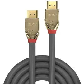 Lindy HDMI Anschlusskabel HDMI-A Stecker HDMI-A Stecker 15 m Grau